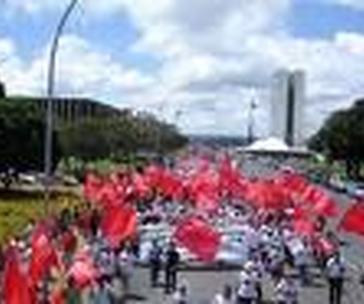 Centrais fazem vigília no Congresso pelas 40 horas,