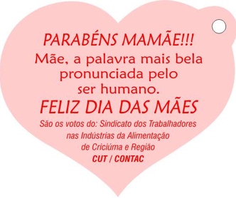 Sindicato homenageia as mães trabalhadoras com rosas