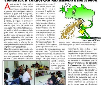 Entidades criam Fórum no combate a corrupção e lançam jornal