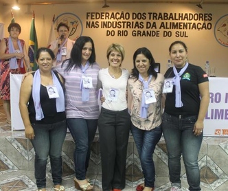 Dirigentes do Sindicato participam do V Encontro de Mulheres Trabalhadoras 